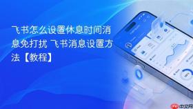 飞书怎么设置休息时间消息免打扰 飞书消息设置方法【教程】