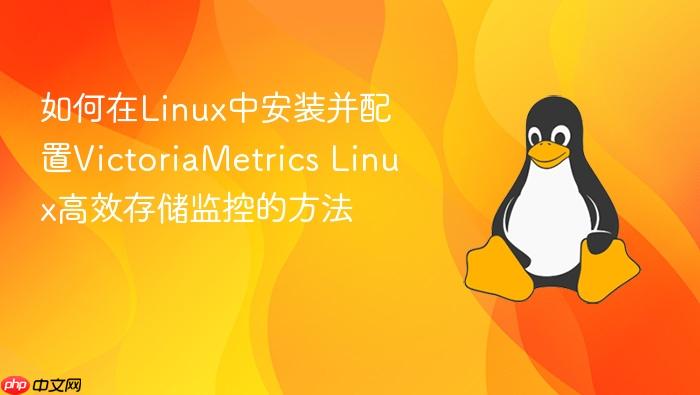 如何在linux中安装并配置victoriametrics linux高效存储监控的方法