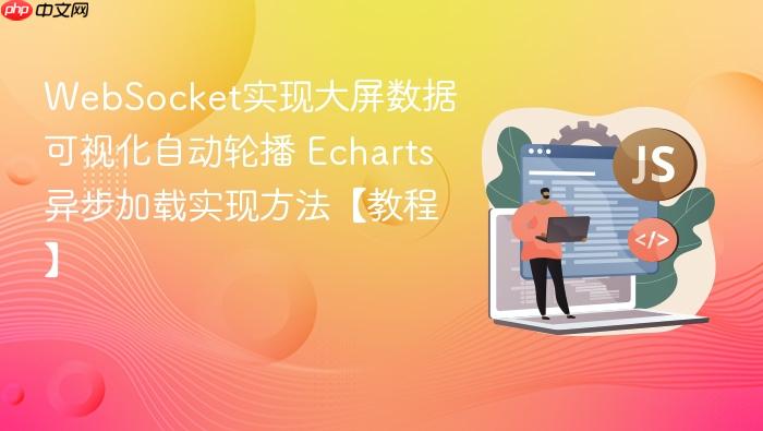 websocket实现大屏数据可视化自动轮播 echarts异步加载实现方法【教程】