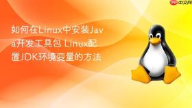 如何在linux中安装java开发工具包 linux配置jdk环境变量的方法