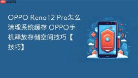 OPPO Reno12 Pro怎么清理系统缓存 OPPO手机释放存储空间技巧【技巧】