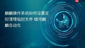 麒麟操作系统如何设置定时清理临时文件 银河麒麟自动化