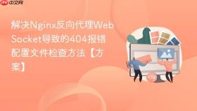 解决nginx反向代理websocket导致的404报错 配置文件检查方法【方案】