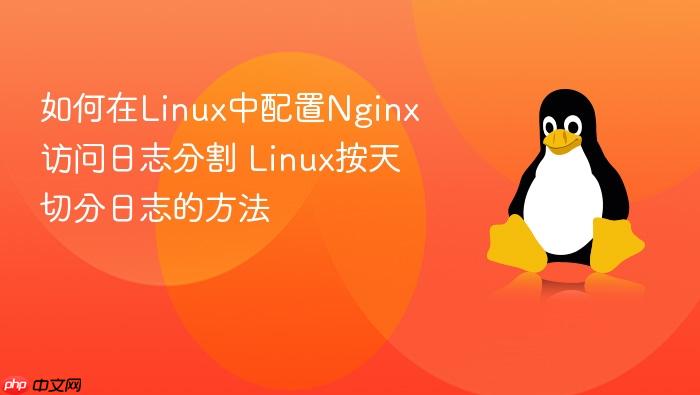 如何在linux中配置nginx访问日志分割 linux按天切分日志的方法