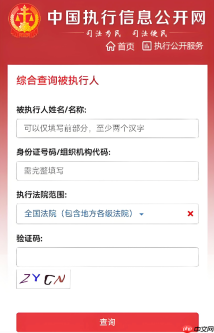 全国被执行人公开网入口 2026中国执行信息公开网官网