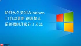 如何永久关闭Windows 11自动更新 彻底禁止系统强制升级补丁方法