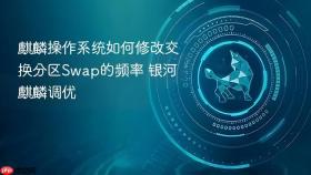 麒麟操作系统如何修改交换分区Swap的频率 银河麒麟调优