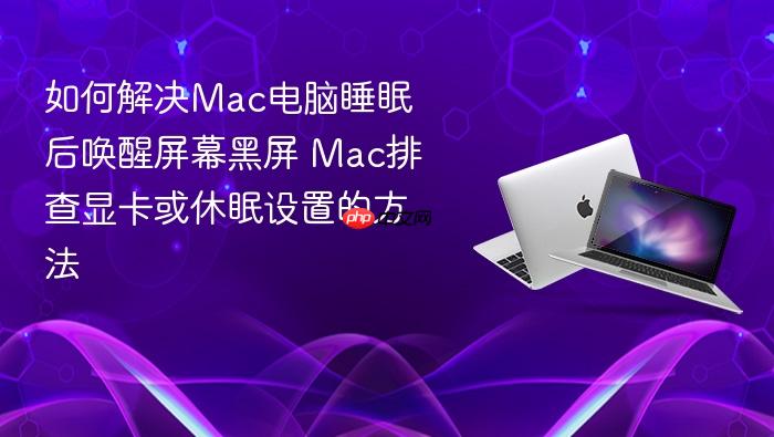 如何解决mac电脑睡眠后唤醒屏幕黑屏 mac排查显卡或休眠设置的方法