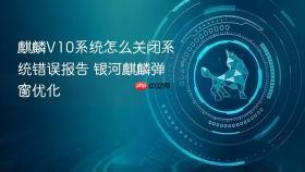 麒麟V10系统怎么关闭系统错误报告 银河麒麟弹窗优化