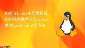 如何在Linux中配置系统的内核参数持久化 Linux修改sysctl.conf的方法