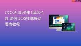 uos无法识别u盘怎么办 统信uos挂载移动硬盘教程