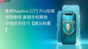 真我realme gt5 pro垃圾清理教程 真我手机释放存储空间技巧【建议收藏】
