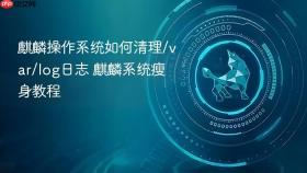 麒麟操作系统如何清理/var/log日志 麒麟系统瘦身教程