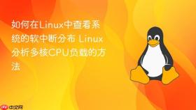 如何在linux中查看系统的软中断分布 linux分析多核cpu负载的方法