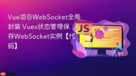 vue项目websocket全局封装 vuex状态管理保存websocket实例【代码】