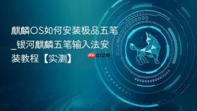 麒麟os如何安装极品五笔_银河麒麟五笔输入法安装教程【实测】