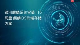 银河麒麟系统安装115网盘 麒麟os云端存储方案