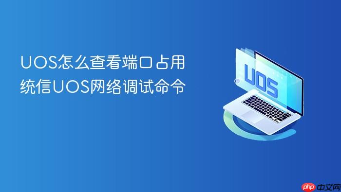 uos怎么查看端口占用 统信uos网络调试命令