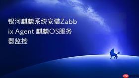 银河麒麟系统安装Zabbix Agent 麒麟OS服务器监控