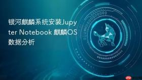 银河麒麟系统安装Jupyter Notebook 麒麟OS数据分析