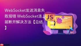 websocket发送消息失败报错 websocket连上就断开解决方法【总结】