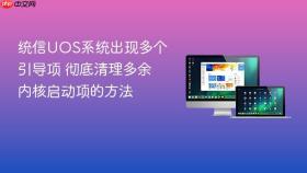 统信uos系统出现多个引导项 彻底清理多余内核启动项的方法