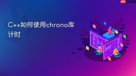 C++如何使用chrono库计时