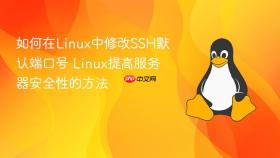 如何在Linux中修改SSH默认端口号 Linux提高服务器安全性的方法