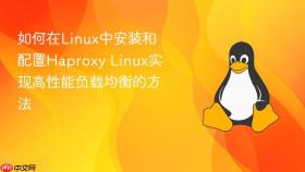 如何在linux中安装和配置haproxy linux实现高性能负载均衡的方法