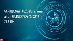银河麒麟系统安装terminator 麒麟终端多窗口管理利器