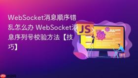 websocket消息顺序错乱怎么办 websocket消息序列号校验方法【技巧】