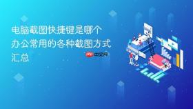 电脑截图快捷键是哪个 办公常用的各种截图方式汇总
