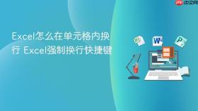 excel怎么在单元格内换行 excel强制换行快捷键