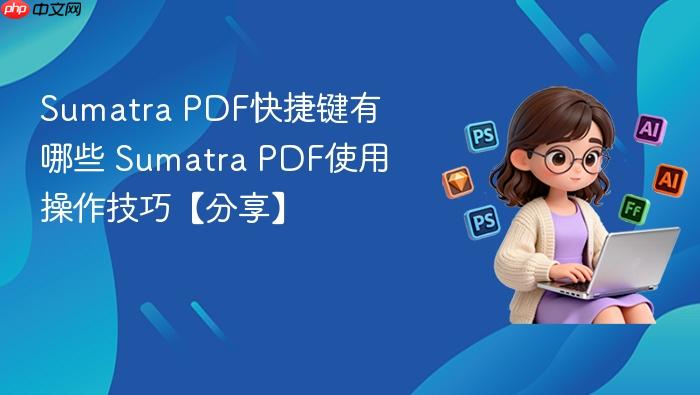 sumatra pdf快捷键有哪些 sumatra pdf使用操作技巧【分享】