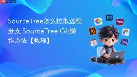 sourcetree怎么拉取远程分支 sourcetree git操作方法【教程】