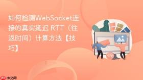 如何检测websocket连接的真实延迟 rtt(往返时间)计算方法【技巧】