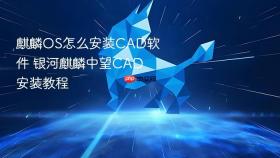 麒麟os怎么安装cad软件 银河麒麟中望cad安装教程