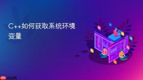 c++如何获取系统环境变量
