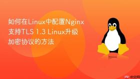如何在linux中配置nginx支持tls 1.3 linux升级加密协议的方法