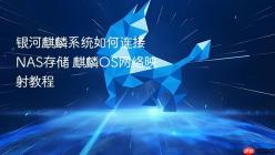银河麒麟系统如何连接NAS存储 麒麟OS网络映射教程