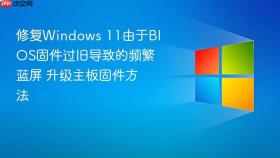 修复windows 11由于bios固件过旧导致的频繁蓝屏 升级主板固件方法