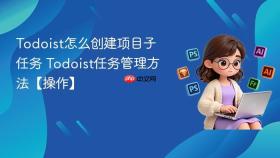 todoist怎么创建项目子任务 todoist任务管理方法【操作】