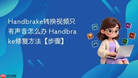 Handbrake转换视频只有声音怎么办 Handbrake修复方法【步骤】