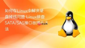 如何在Linux中解决硬盘掉线问题 Linux排查SATA/SAS接口故障的方法