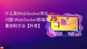 什么是websocket背压问题 websocket前端流量控制方法【科普】