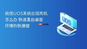 统信uos系统出现死机怎么办 快速重启桌面环境的快捷键