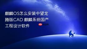 麒麟os怎么安装中望龙腾版cad 麒麟系统国产工程设计软件