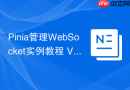 Pinia管理WebSocket实例教程 Vue3+Pinia使用WebSocket写法【实战】
