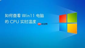 如何查看 win11 电脑的 cpu 实时温度
