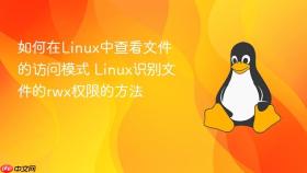 如何在Linux中查看文件的访问模式 Linux识别文件的rwx权限的方法